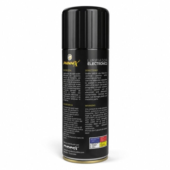 Limpiador de Contactos Electrónicos PHINNIX 430 ml Aerosol Limpiador de Contactos Electrónicos PHINNIX 430 ml Aerosol