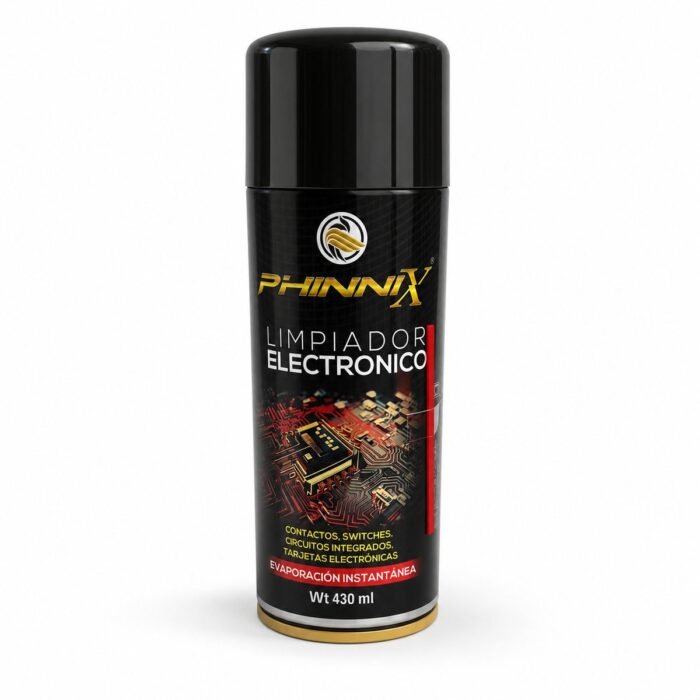 Limpiador de Contactos Electrónicos PHINNIX 430 ml Aerosol Limpiador de Contactos Electrónicos PHINNIX 430 ml Aerosol