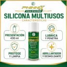 Silicona Multiusos Industrial PHINNIX 430 ml