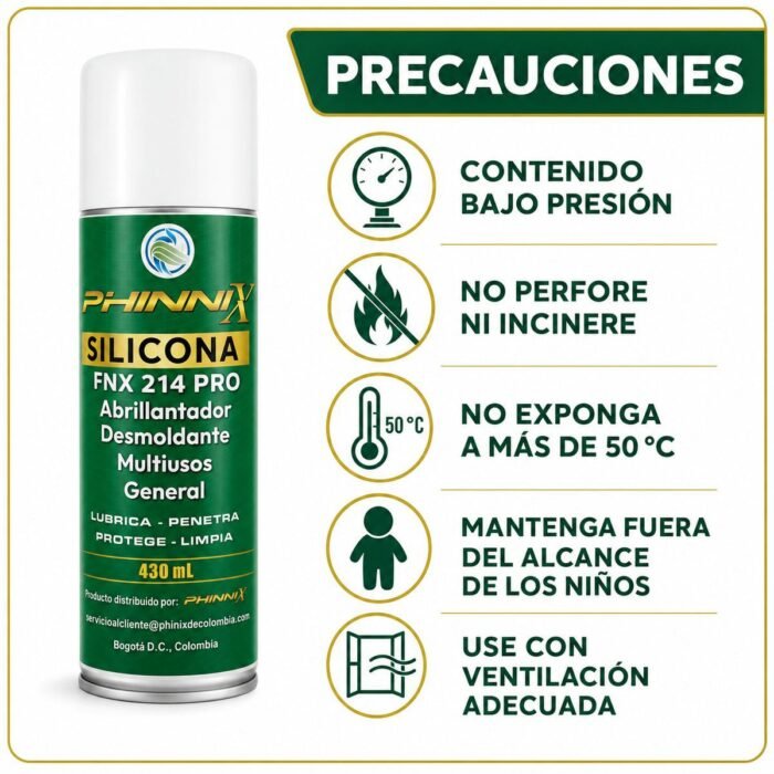 Silicona Multiusos Industrial PHINNIX 430 ml