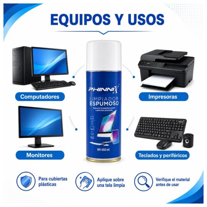 Limpiador Espumoso PHINNIX 450 ml Limpiador Espumoso PHINNIX 450 ml