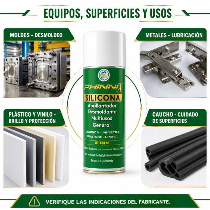 Silicona Multiusos Industrial PHINNIX 430 ml