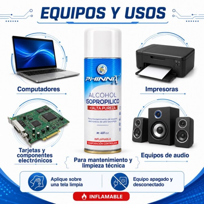Alcohol Isopropílico Phinnix De Alta Pureza 400 C.c. Alcohol Isopropílico Phinnix De Alta Pureza 400 C.c.