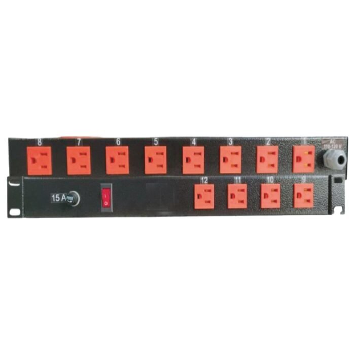 Switchera Metalica para Rack de 8 Salidas