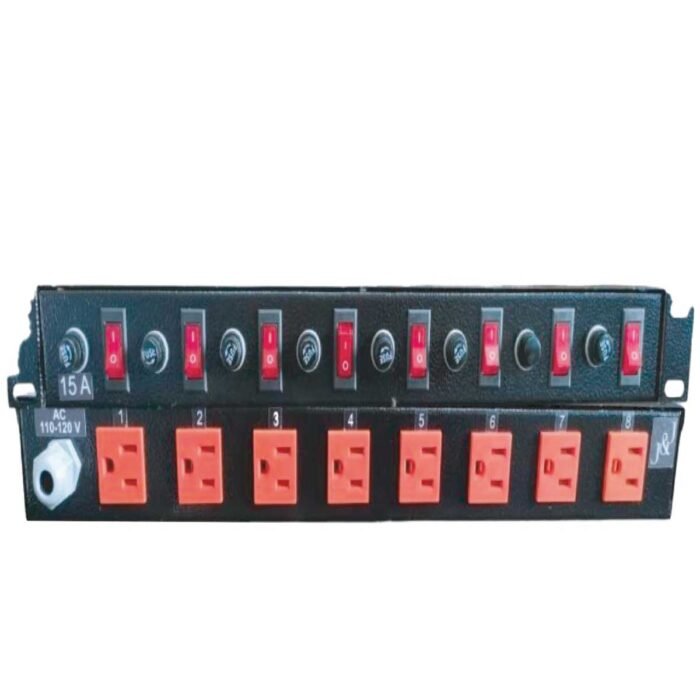 Switchera Metálica para Rack de 8 Salidas