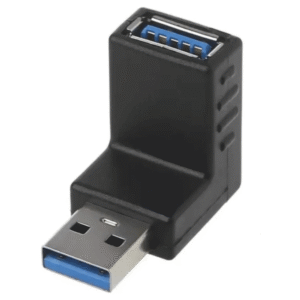 Unión Adaptador Usb 3.0 Macho A Usb 3.0 Hembra En Forma de L