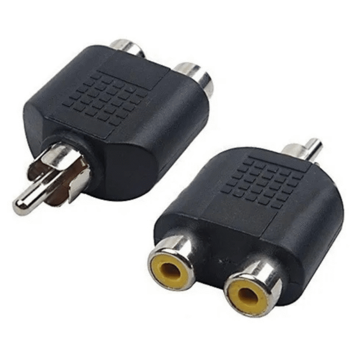 Adaptador de Audio 6.3 mm Mono Macho a RCA Hembra