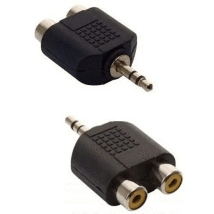 Adaptador Estéreo Plug 3.5mm Macho A 2 Rca Hembra