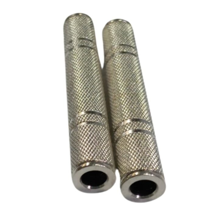 Unión de Audio 6.3 Hembra Hembra Metálico