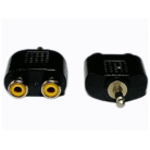 Adaptador Estéreo Plug 3.5mm Macho A 2 Rca Hembra
