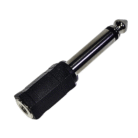 Adaptador de Audio 6.35mm Mono Macho a 3.5mm Hembra – Conector Profesional