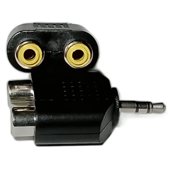 Adaptador Estéreo Plug 3.5mm Macho A 2 Rca Hembra