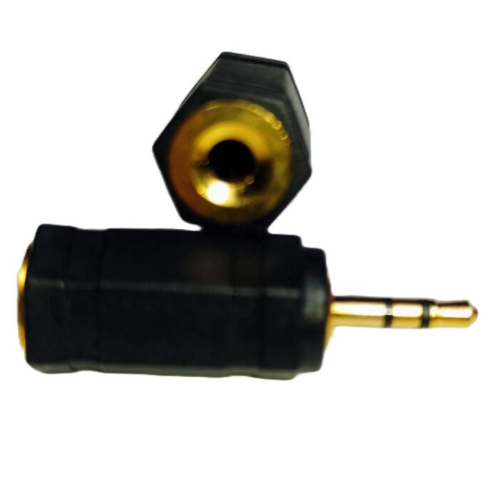 Adaptador de Audio Plug 2.5mm Macho a Jack 3.5mm Hembra Adaptador de Audio Plug 2.5mm Macho a Jack 3.5mm Hembra
