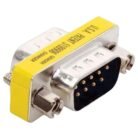 Adaptador DB9 Macho a Macho RS232 Mini Gender Changer