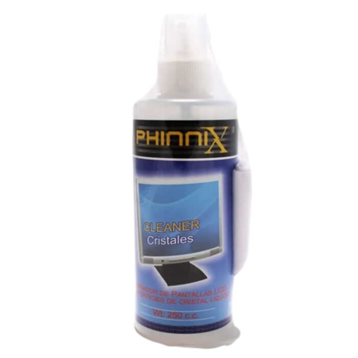 Limpiador Líquido de Pantallas Cleaner Cristales 250cc