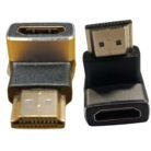 539. Adaptador HDMI 90 Grados Macho a Hembra – Codo Derecho