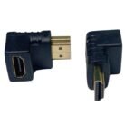 Adaptador HDMI 270 Grados Macho a Hembra – Codo Izquierdo (8K UHD)