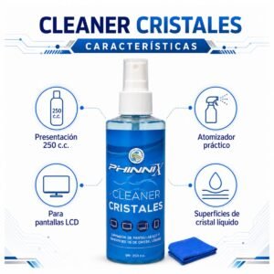 Limpiador de Pantalla Cleaner cristales 250 ml