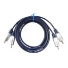 Cable RCA Estéreo Macho a Macho 2x2 Marca Digital