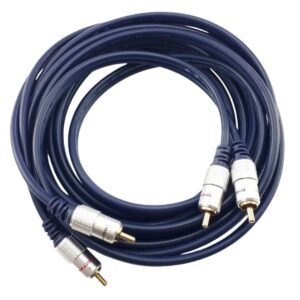 Cable RCA Estéreo Macho a Macho 2x2 Marca Digital