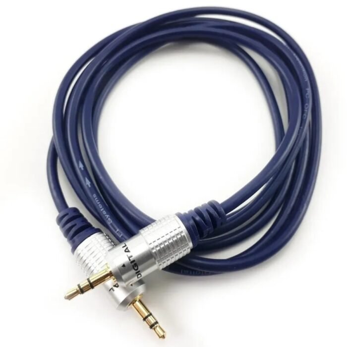 Cable de Audio Estéreo 3.5mm Macho a Macho Auxiliar Digital Reforzado
