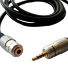 Cable Extensión de Audio Triestéreo 3.5mm Macho a Hembra Digital