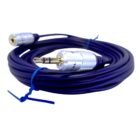 Cable Extensión de Audio Triestéreo 3.5mm Macho a Hembra Digital