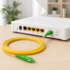 Cable de Fibra Óptica Monomodo SC/APC Compatible con Claro, ETB, Movistar y Tigo