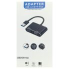 Adaptador Usb 3.0 A Hdmi Y Vga (Doble Salida De Video) - Full Hd