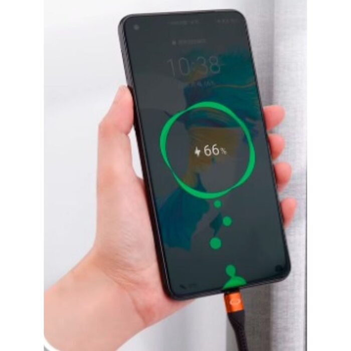 Cable Carga Rápida 60W USB a Tipo C Liquid Line - Reforzado Cable Carga Rápida 60W USB a Tipo C Liquid Line - Reforzado