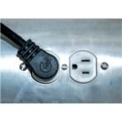 Extensión Cable De Poder De Tres Clavijas En L