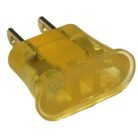 Adaptador De Enchufe Europeo A Americano Clavija De Viaje Redonda A Plana