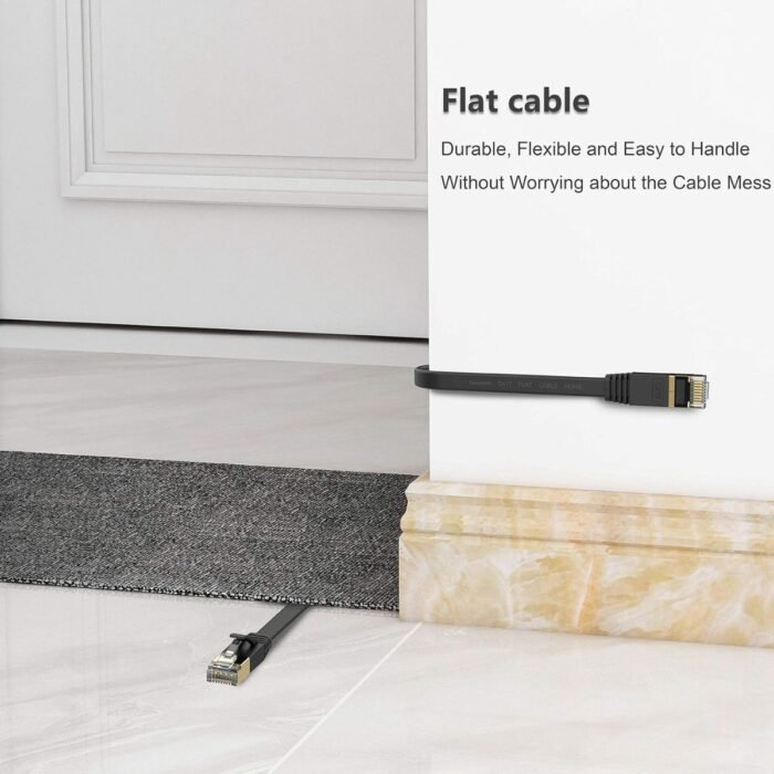 Cable De Red Ethernet Cat 7 Plano