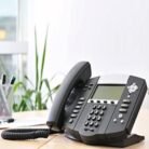 Cable Teléfono Rj9 Espiral 1m Negro 4p4c Auricular