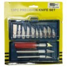 Kit Set Bisturí Exacto De Precisión 13 Cuchillas + 3 Mangos