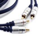 Cable RCA A RCA 2x2 Profesional Audio Cobre Blindado Premium 7.5 Metros