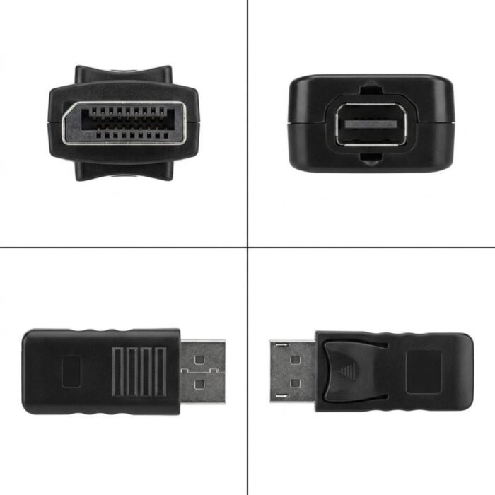 Adaptador Convertidor DisplayPort Macho a Mini DisplayPort Hembra