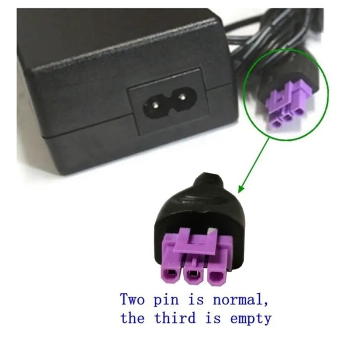 Adaptador de Corriente HP 0957-2286 30V 333mA Conector Morado para Impresoras HP DeskJet Usado