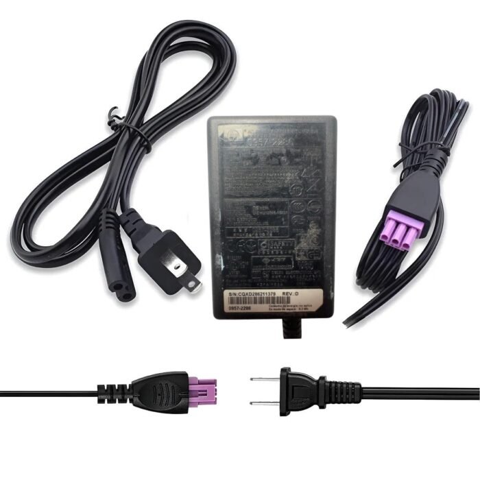 Adaptador de Corriente HP 0957-2286 30V 333mA Conector Morado para Impresoras HP DeskJet Usado