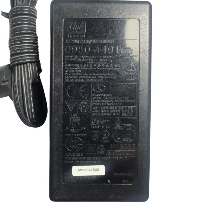 Cargador Fuente Poder HP 0950-4401 32V 16V Impresora DeskJet Usado