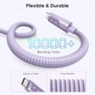 Cable UGREEN Uno USB-C a USB-C PD 100W Carga Rápida 5A Trenzado 1 Metro