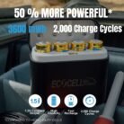 El Kit EcoCell de Pilas AA Recargables de Litio 1.5V 3600mWh es una solución práctica y económica para reemplazar las pilas desechables tradicionales. Incluye 4 baterías AA recargables de litio y un cargador con puerto USB-C, ideal para mantener tus dispositivos siempre listos. Gracias a su voltaje constante de 1.5V, estas pilas ofrecen un mejor rendimiento en equipos que requieren energía estable, como controles remotos, cámaras, juguetes electrónicos, linternas, micrófonos inalámbricos, teclados, mouse, radios, controles de videojuegos y otros dispositivos compatibles con pilas AA. El cargador permite cargar hasta 4 pilas AA al mismo tiempo y cuenta con entrada USB-C 5V/2A, lo que facilita su uso con adaptadores de celular, cargadores USB, power banks o puertos USB compatibles.