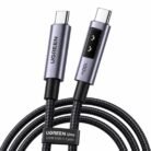 Cable UGREEN Uno USB C A USB C 100W PD Carga Rápida 2 Metros 5A Nylon Trenzado