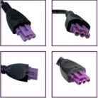 Adaptador de Corriente HP 0957-2286 30V 333mA Conector Morado para Impresoras HP DeskJet Usado