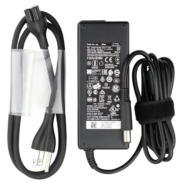 Cargador Dell 90W Original 19.5V 4.62A Punta 7.4x5.0mm Cargador Dell 90W Original 19.5V 4.62A Punta 7.4x5.0mm