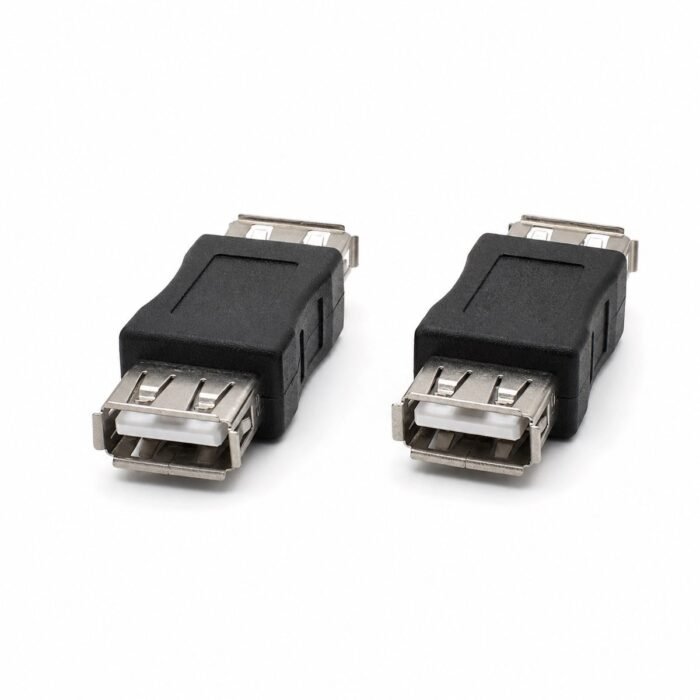 Adaptador USB-A Hembra a Hembra para Unión y Extensión de Cables USB
