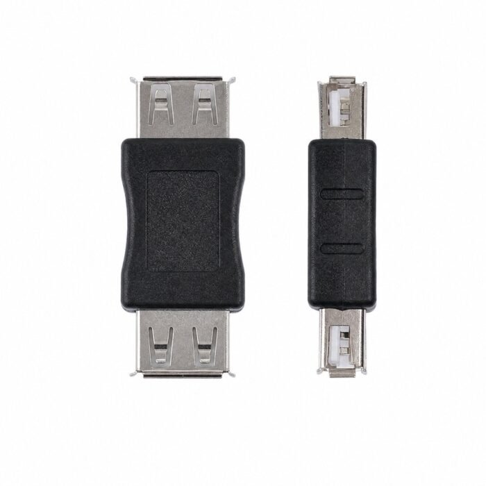 Adaptador USB-A Hembra a Hembra para Unión y Extensión de Cables USB