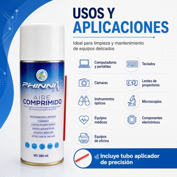 Aire comprimido PHINNIX 380 ml Aire comprimido PHINNIX 380 ml