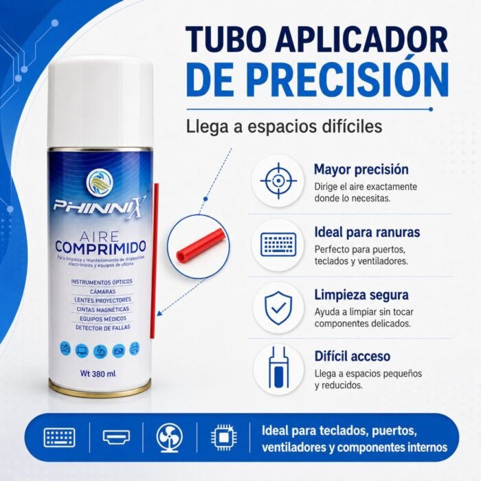 Aire comprimido PHINNIX 380 ml Aire comprimido PHINNIX 380 ml