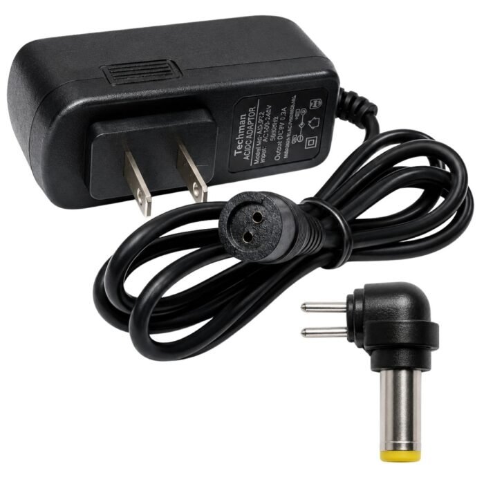 daptador de Corriente Techman AD-912 9V 1200mA con 6 Conectores
